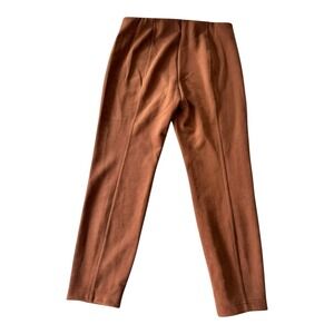Philosophy Faux Suede Pants Soft Cottagecore Cozy Texture Pull-on Dressy Cozy